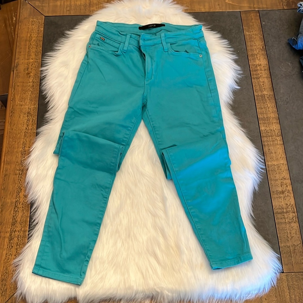 Joe’s Jeans- colored! TURQUOISE size 28